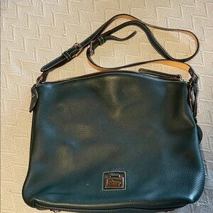 Dooney & Bourke Forest Green Leather Shoulder Bag